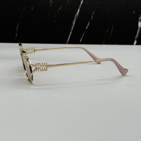 NEW SMU 52Y ZVN20F WOMEN SUNGLASSES MIU MIU MU52YS ZVN20F OVAL EYEWEAR main image 10